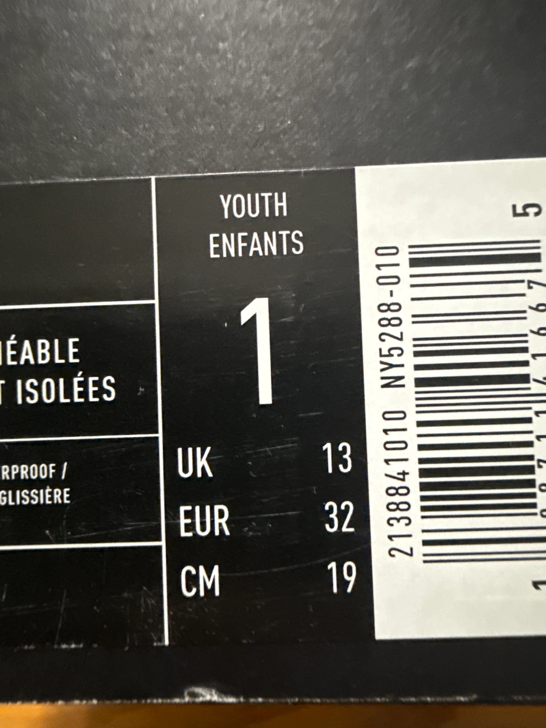Sorel Youth Waterproof Boots Size 1 - photo 3
