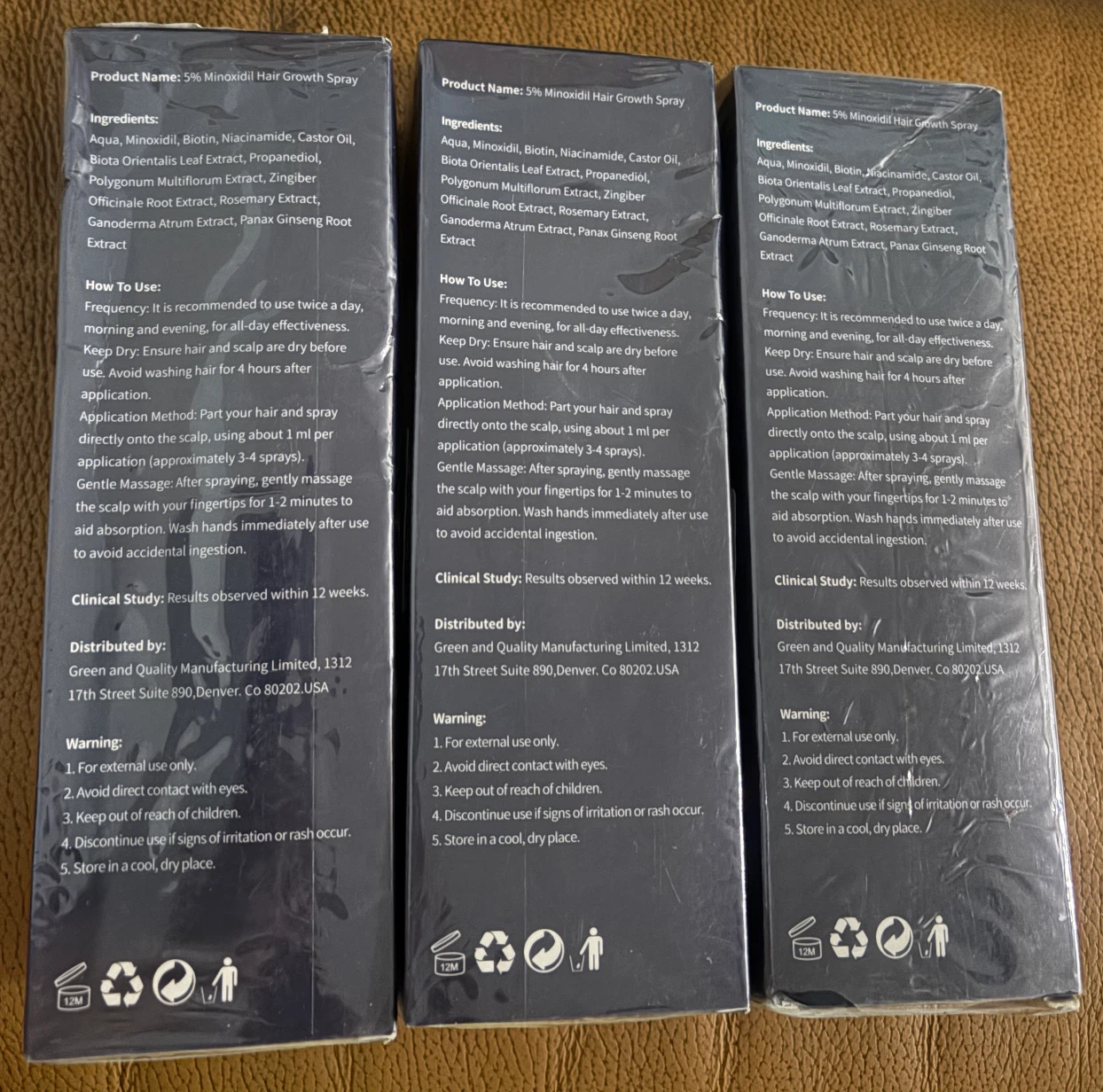 SylvaSeren 5% Minoxidil Hair Growth Serum Bottles - photo 3