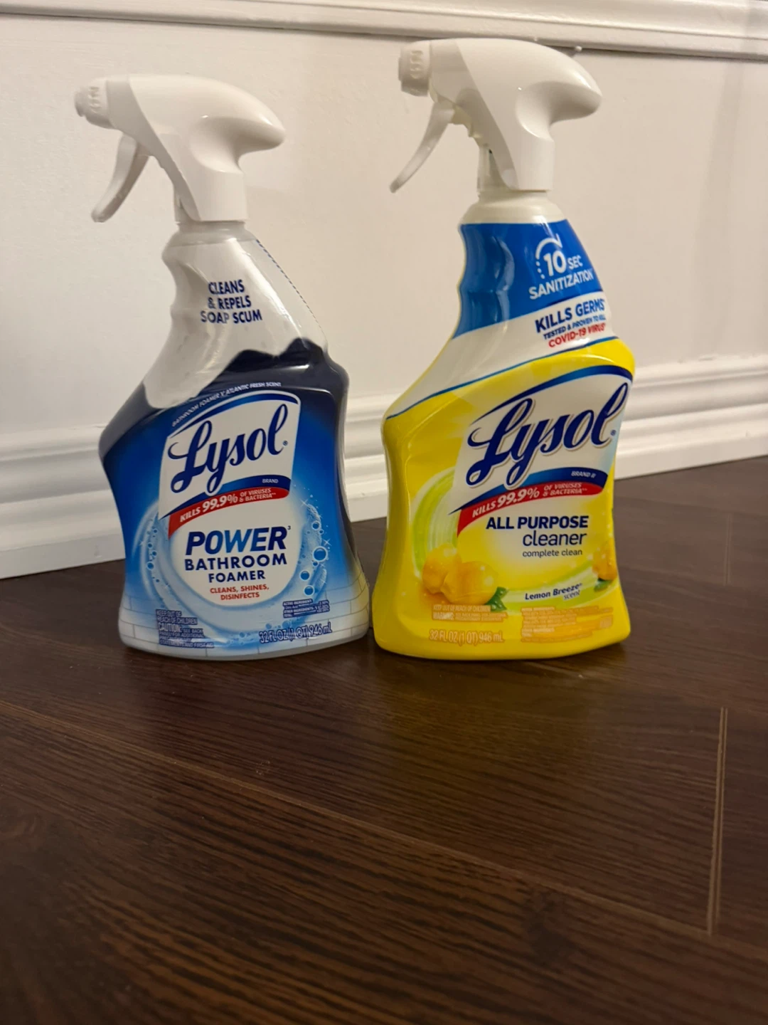Lysol cleaners
