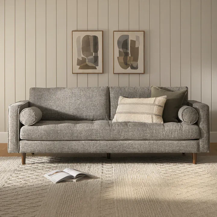 Article Sven 88” Tufted Sofa – Briar Gray