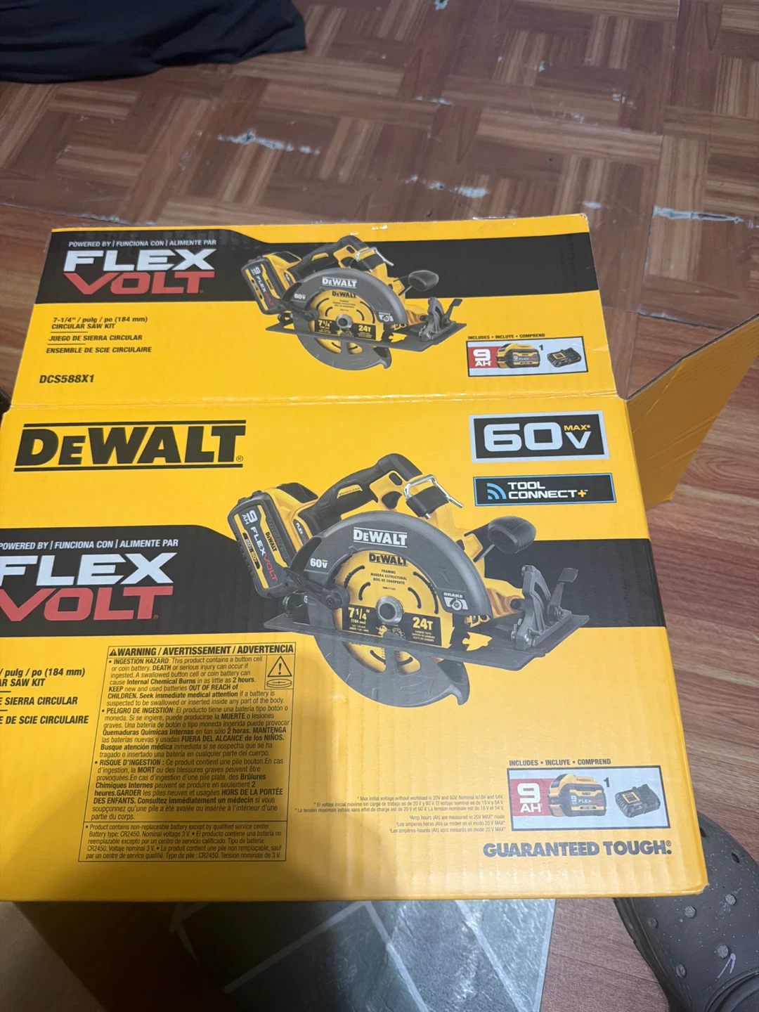 DeWalt 60V MAX FlexVolt 7-1/4" Circular Saw Kit - photo 2