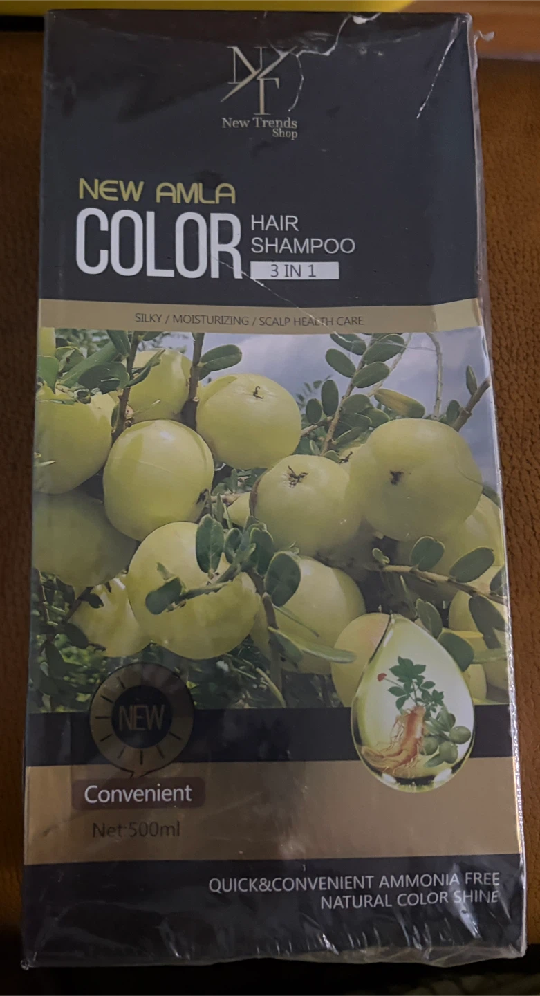 New Trends New Amla 3-in-1 Hair Color Shampoo