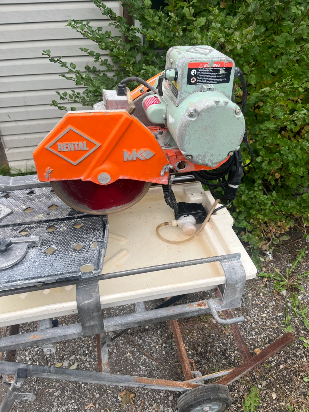 MK Diamond Tile Saw