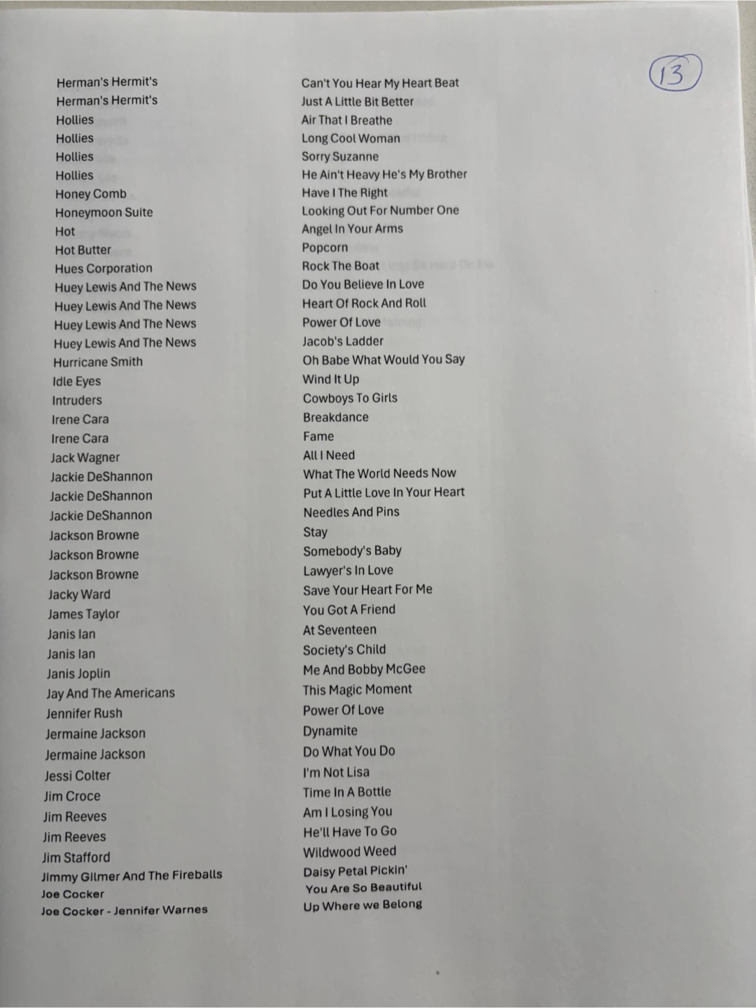 NEW** Lists 45 RPM Vinyl  E-P for A-D & P-ZZ - photo 5