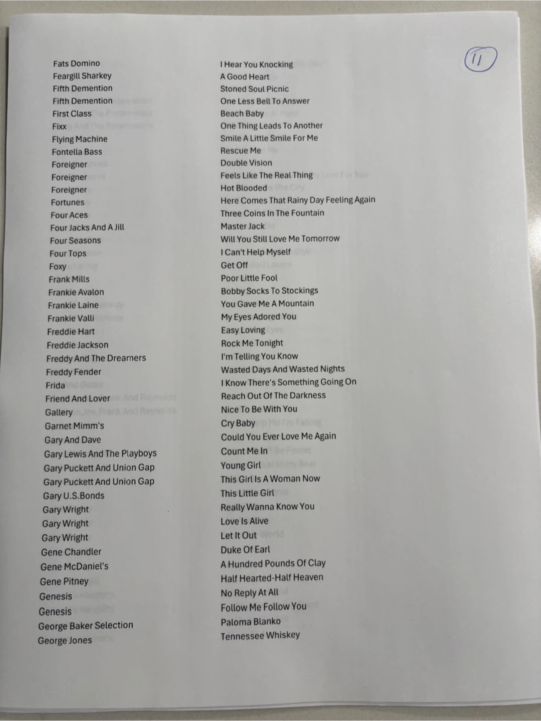 NEW** Lists 45 RPM Vinyl  E-P for A-D & P-ZZ - photo 3