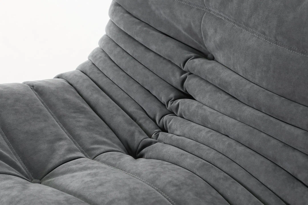 Ligne Roset new Fireside Chair in Alcantara Chic Gray - photo 2