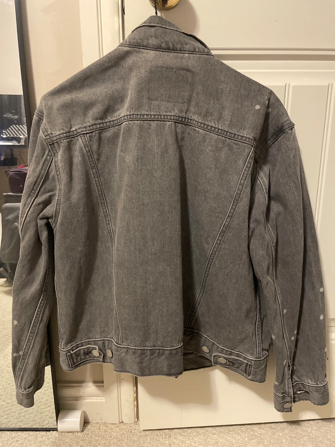 Levi's Grey Denim Jacket - Size Large - photo 2
