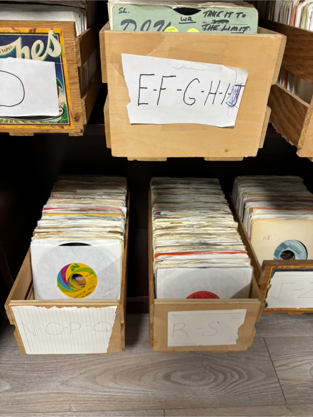 **New Lists 45 RPM Vinyl Records P to Z. Other 2 Posts A to P.