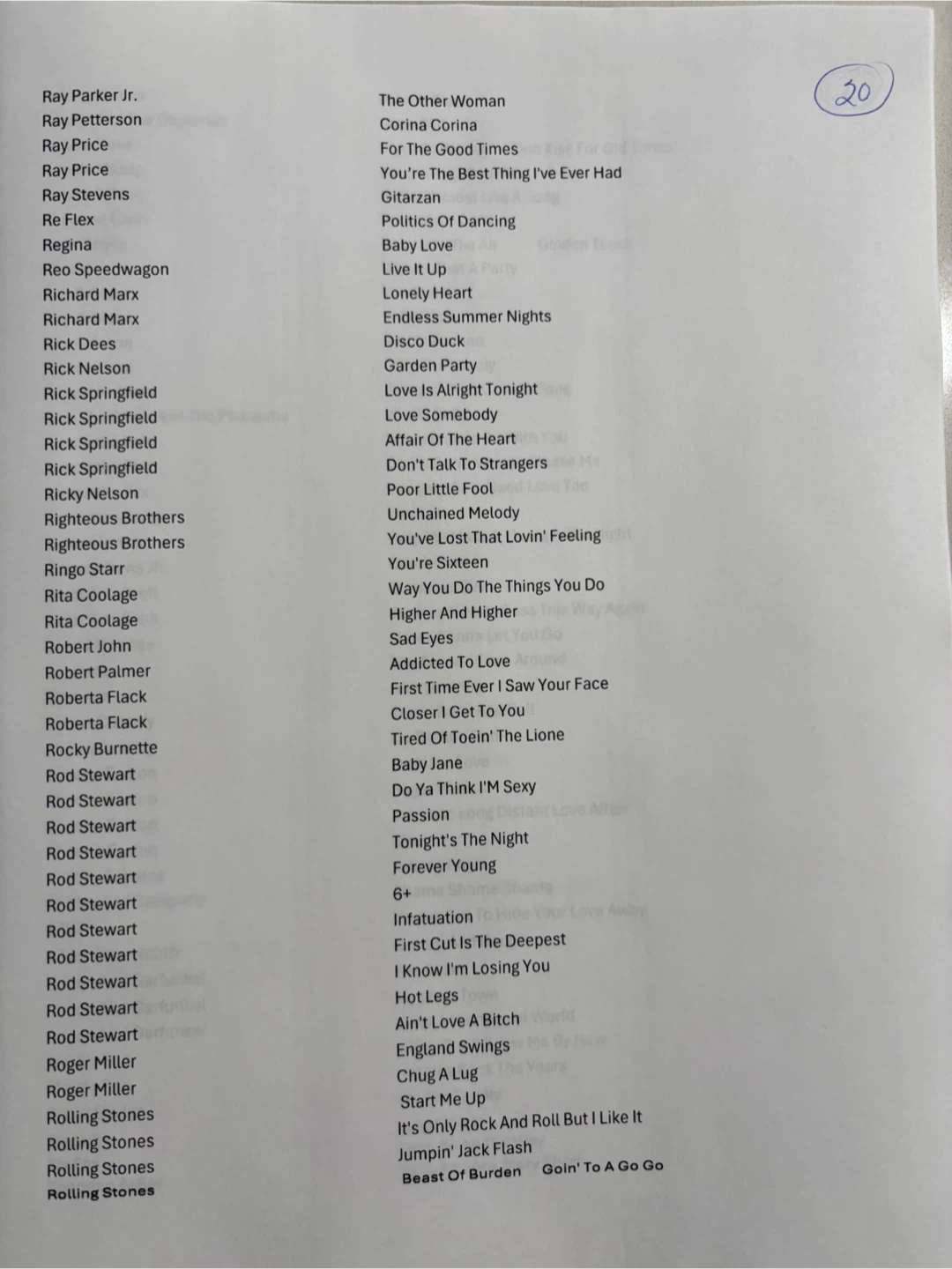 **New Lists 45 RPM Vinyl Records P to Z. Other 2 Posts A to P. - photo 3