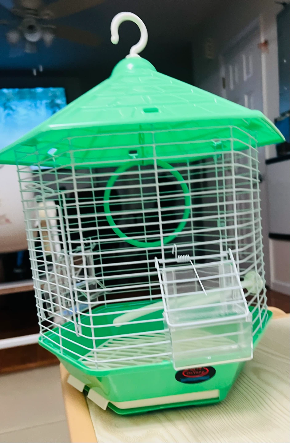 DaValla Green Hexagonal Bird Cage - photo 3