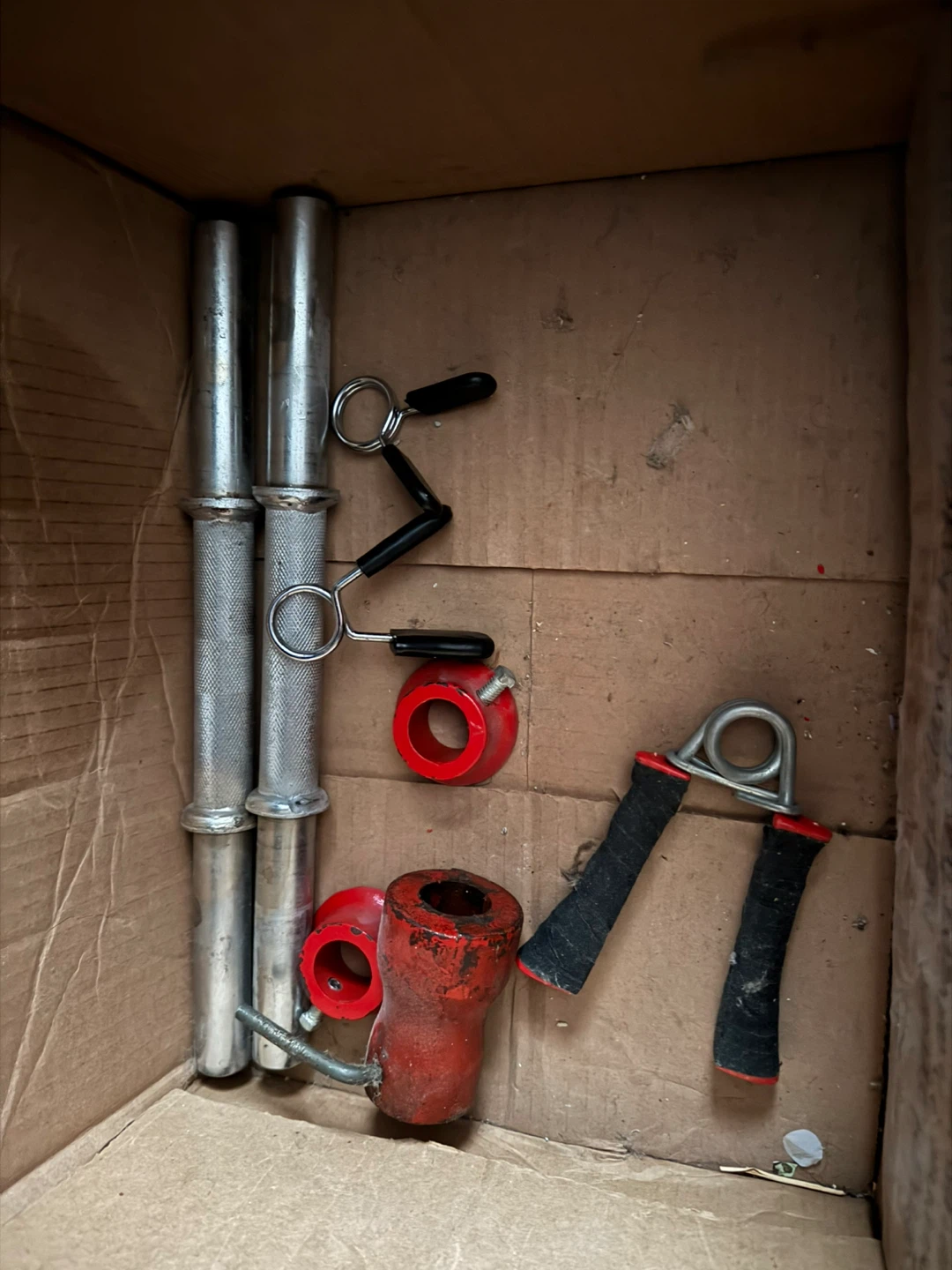 Assorted Dumbbell Weight Set and Bars