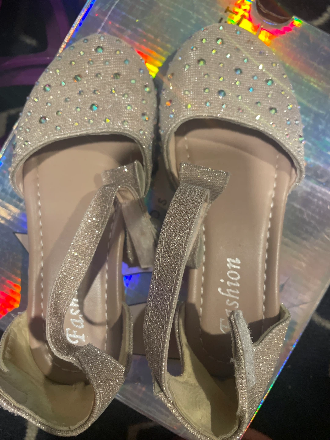 Girls Fashion Rhinestone Sandals - photo 2