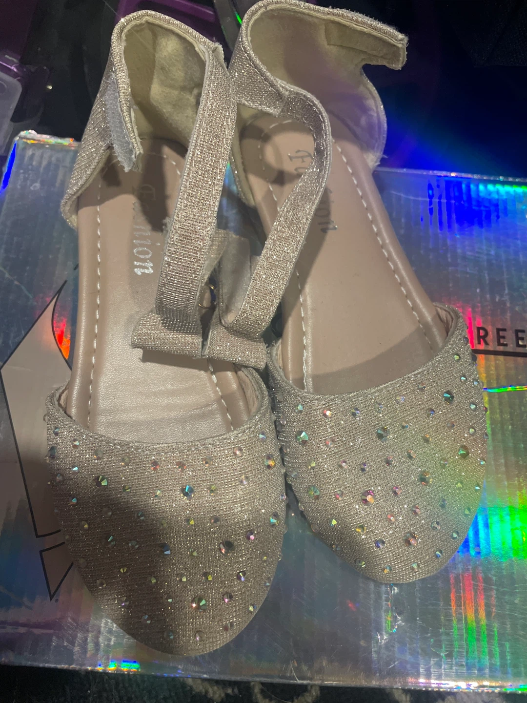 Girls Fashion Rhinestone Sandals