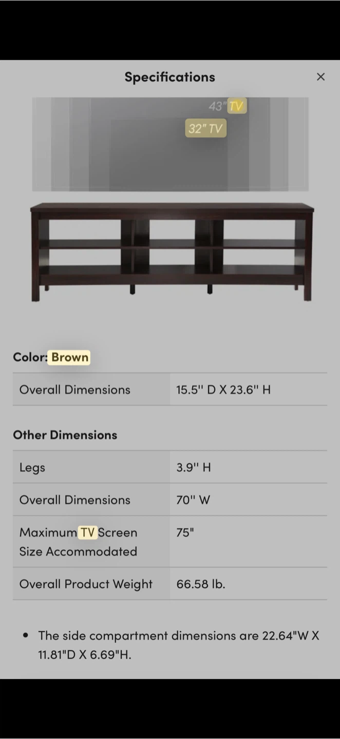 Red Barrel Studio Adam-John TV Stand - photo 3