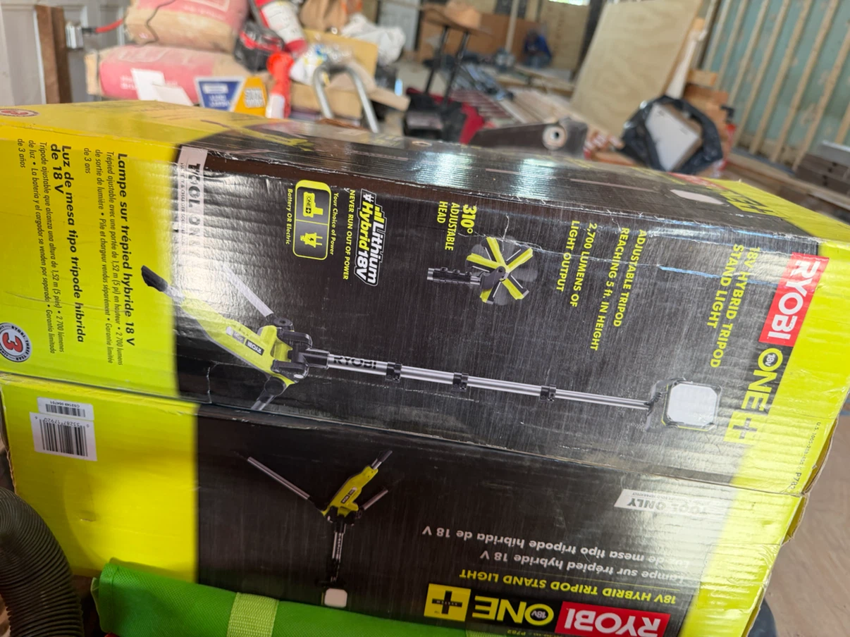 Ryobi 18V Hybrid Tripod Stand Light - photo 2