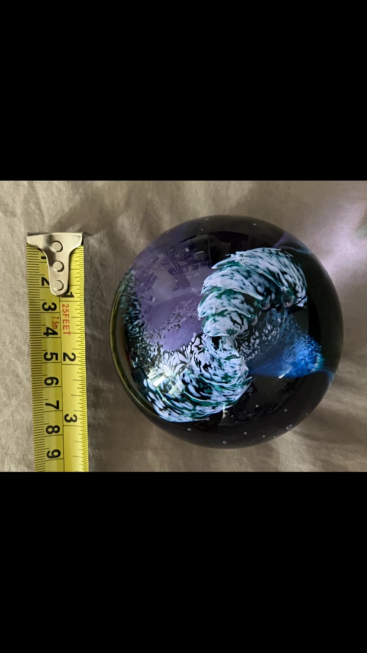 Caithness Wavecrest Vintage Wave Paperweight 🌊 🏴󠁧󠁢󠁳󠁣󠁴󠁿💙🩵🤍💜🩷💚🖤