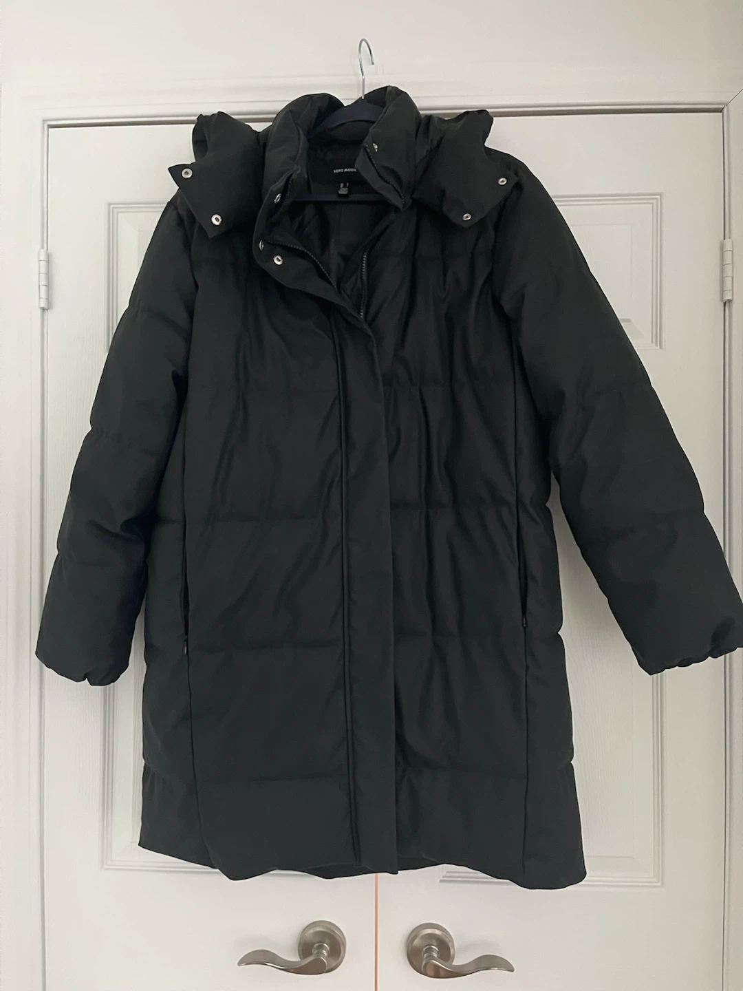 Vero Moda Black Puffer Jacket - Size Large