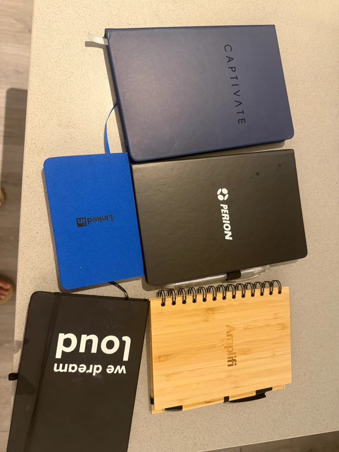 Set of 5 Assorted Notebooks UNUSED - photo 2