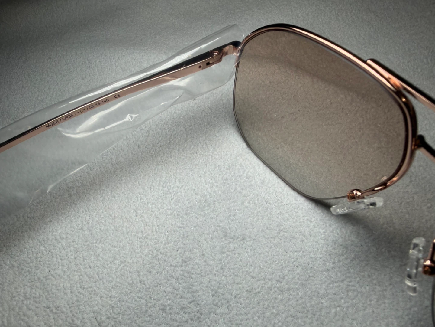 New Look Muse Readers LR35 Shiny Rise Gold Brown Gradient +1.50 - photo 4