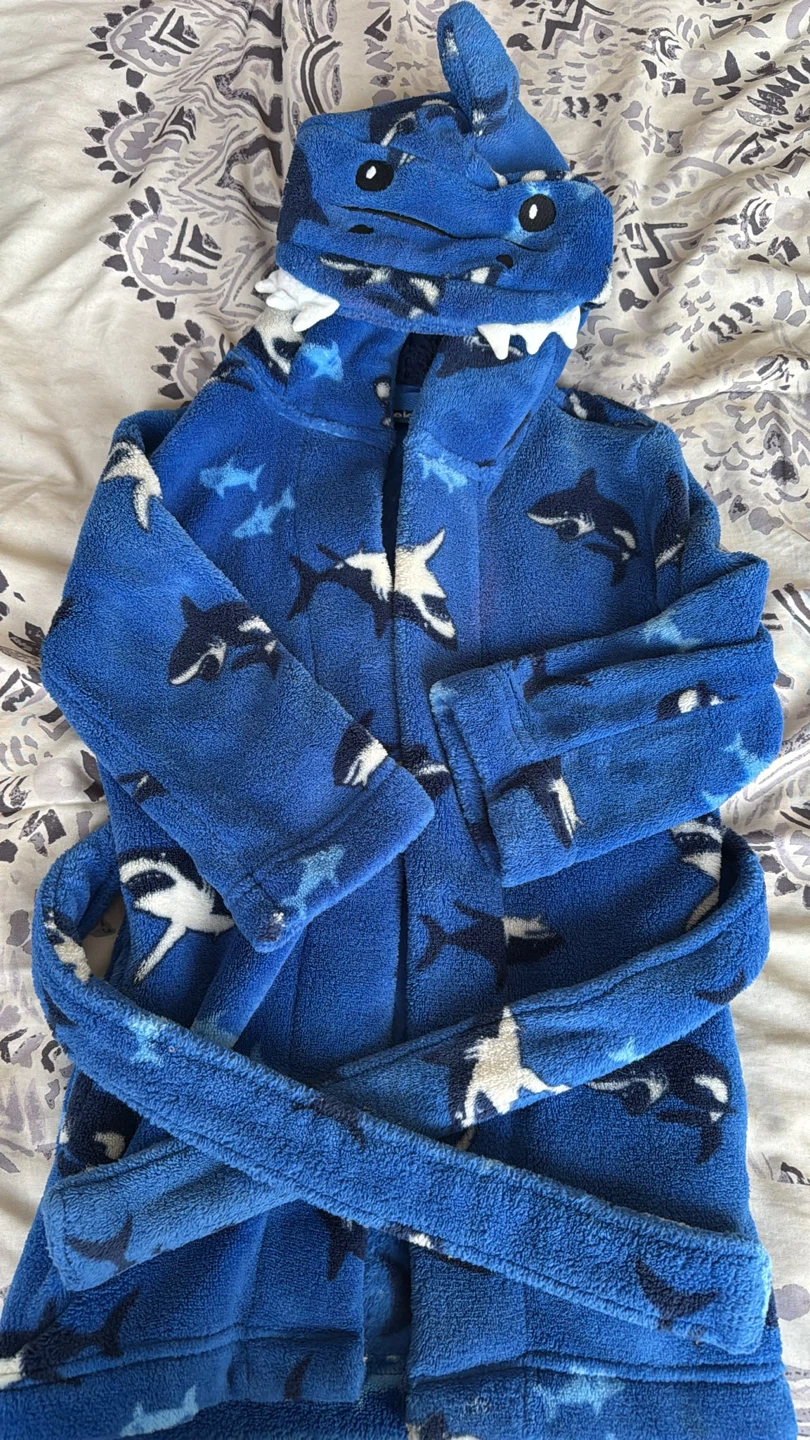 Kids Shark Bathrobe