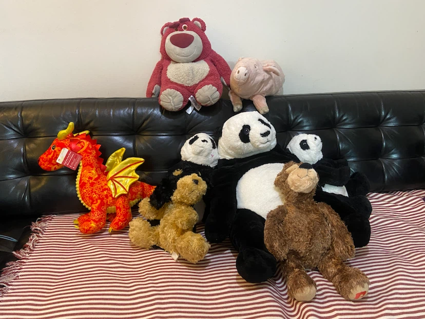 Collection of Assorted Plush Toys