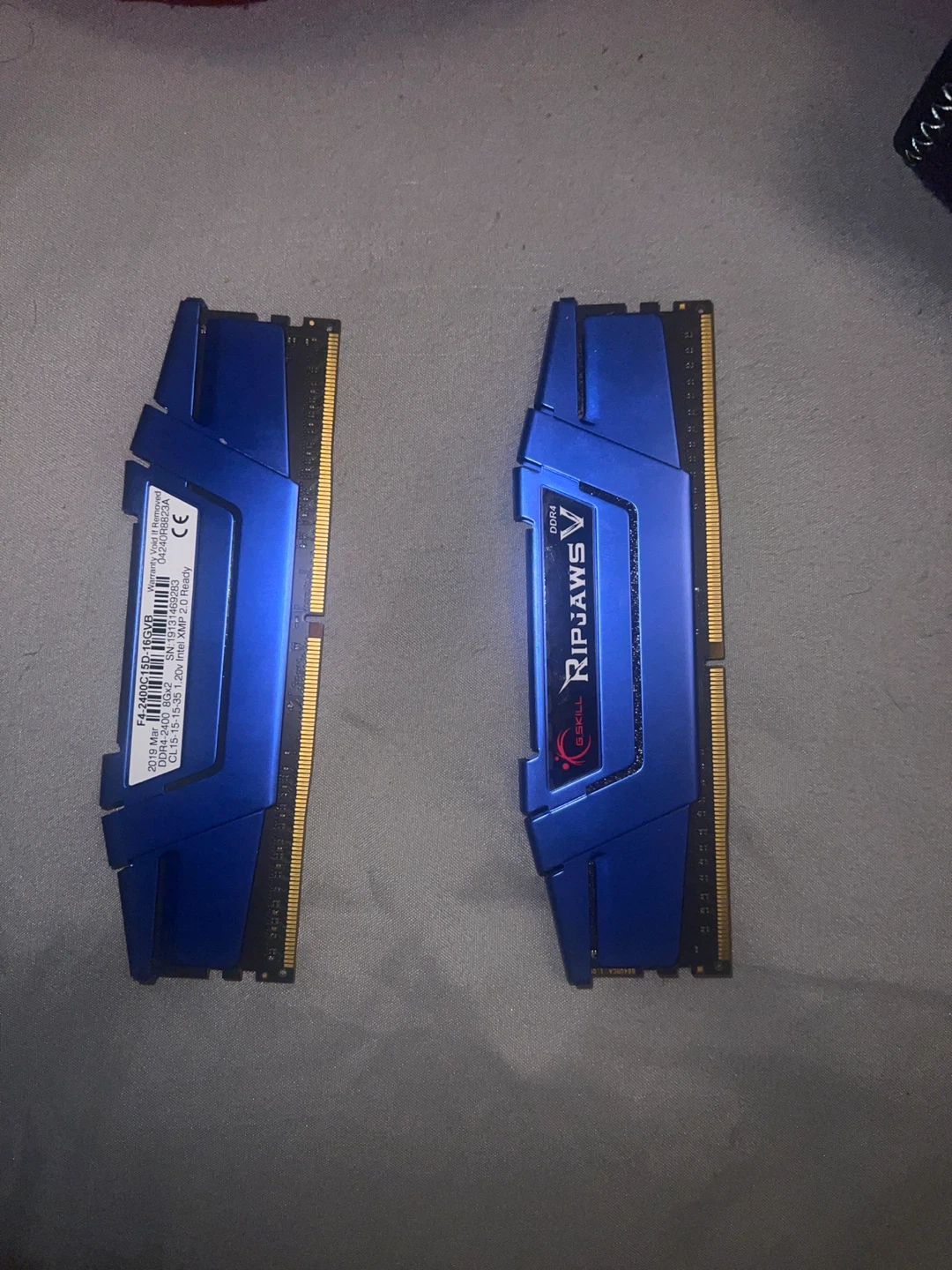 DDR4-2400 8Gx2 Ripjaws ram