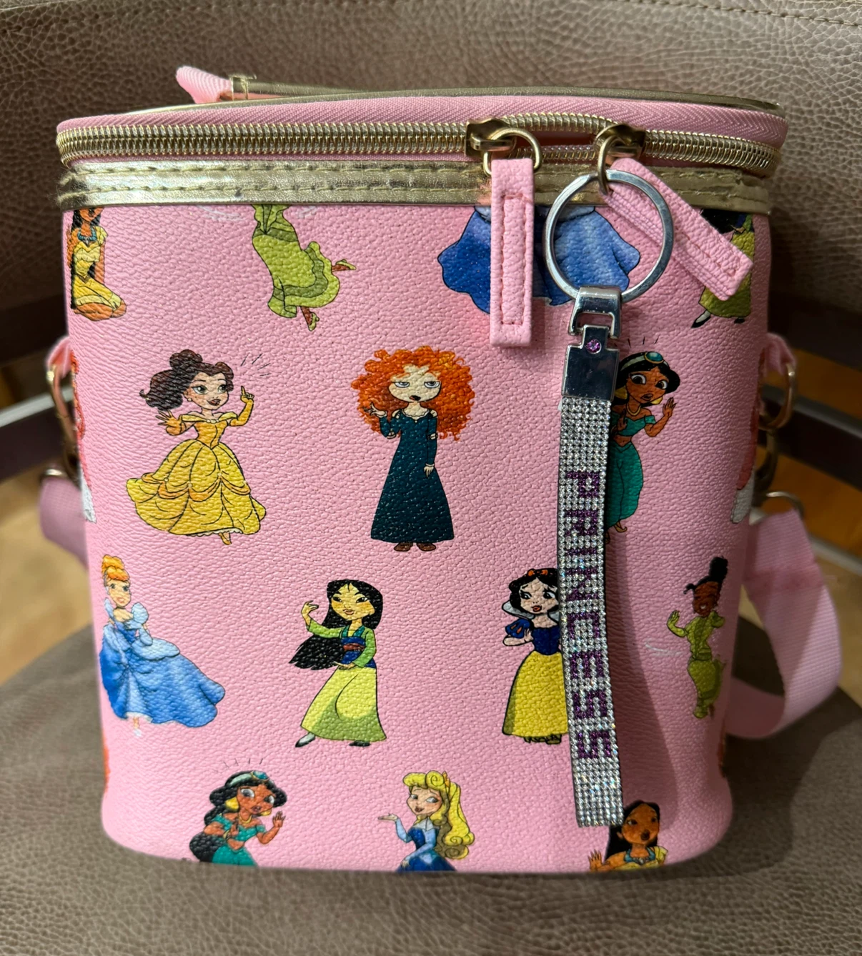 Disney Princess Pink lunch Bag