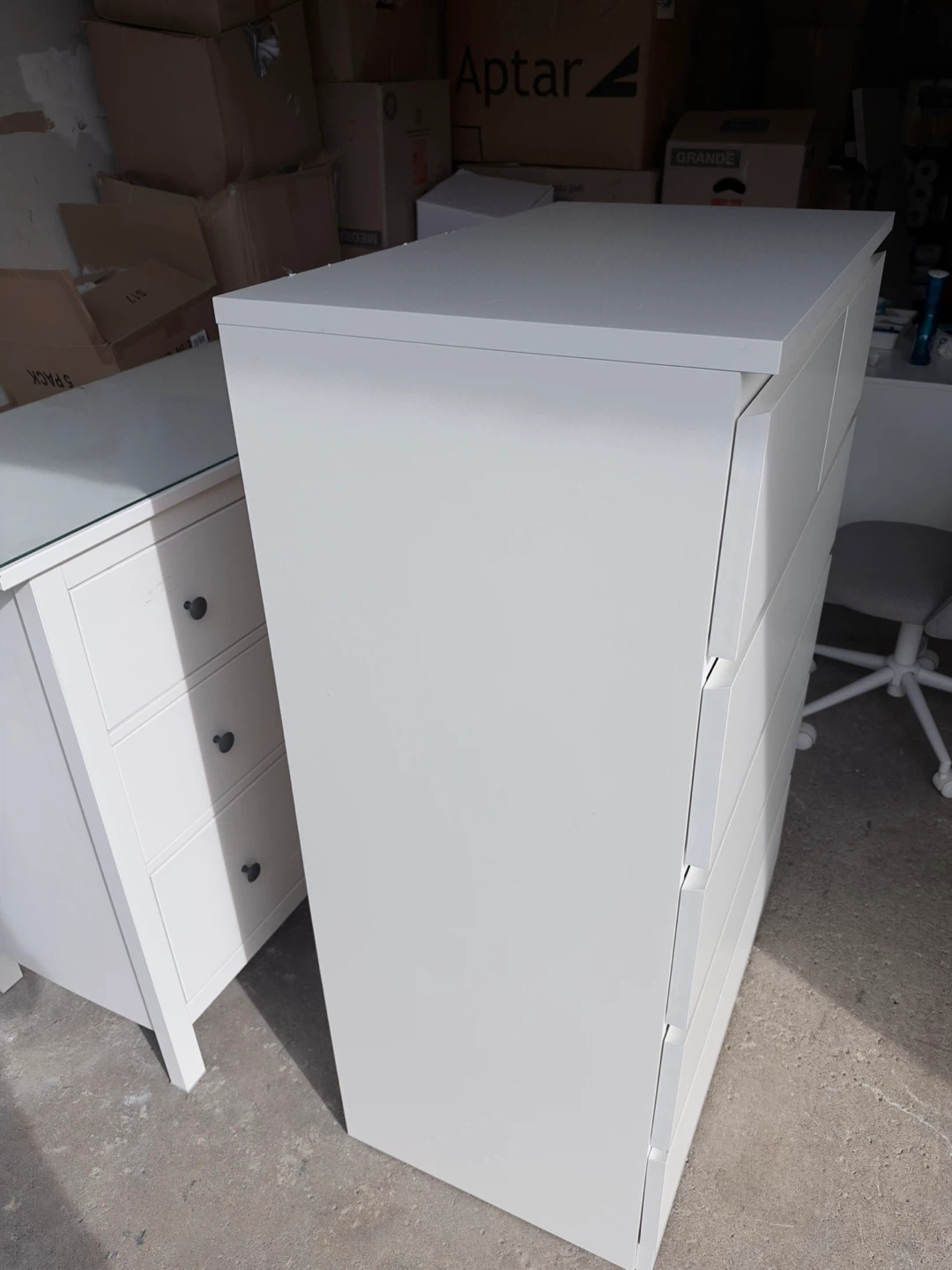 IKEA Malm 6-Drawer Chest, White - photo 2