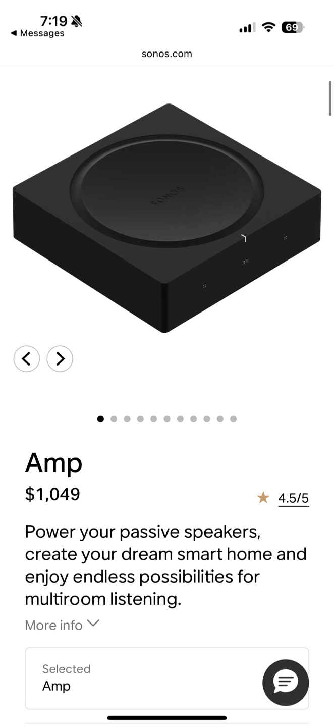 Sonos amp