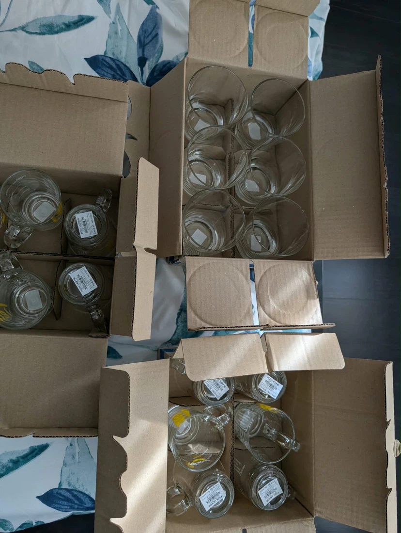 Brand new ocean glassware - new coffee mugs and drinking glasses - photo 2