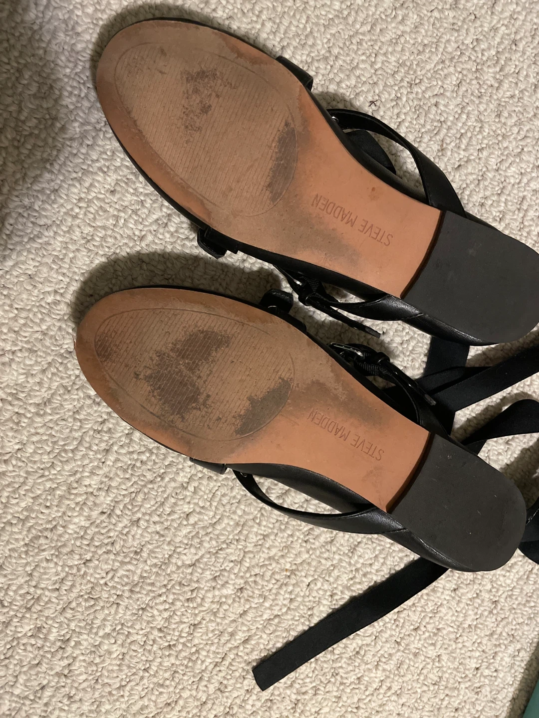 Steve Madden Black Ribbon Ballet Flats - photo 2