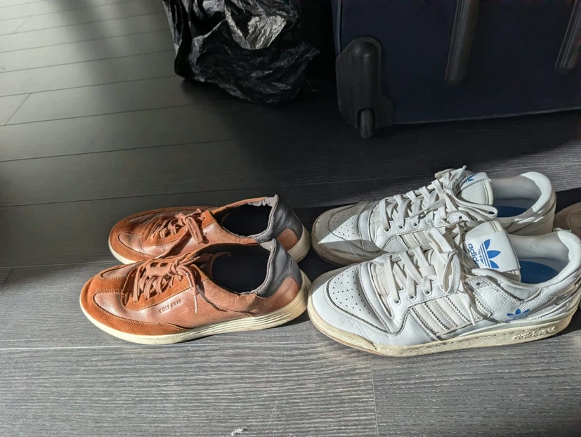 Used cole haan and adidas sneakers. Size 9.5 US. Both for $ 30