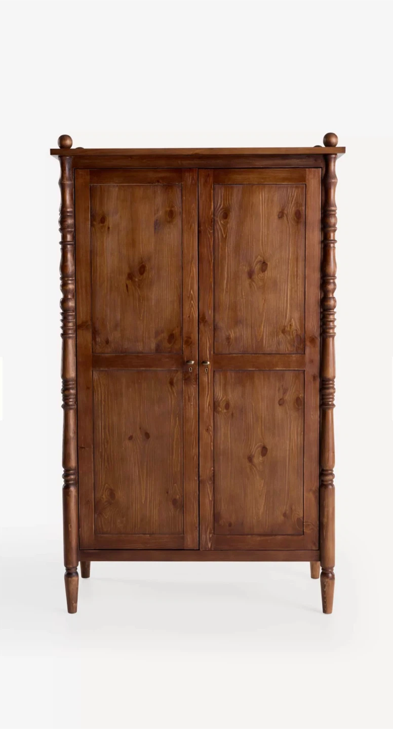 Solid Wood Wardrobe Cabinet