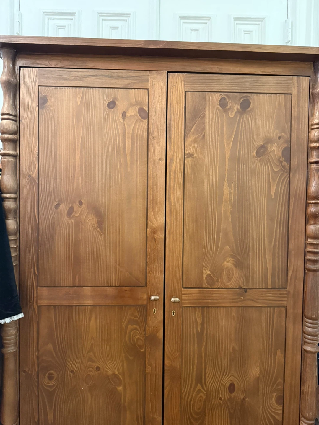 Solid Wood Wardrobe Cabinet - photo 5