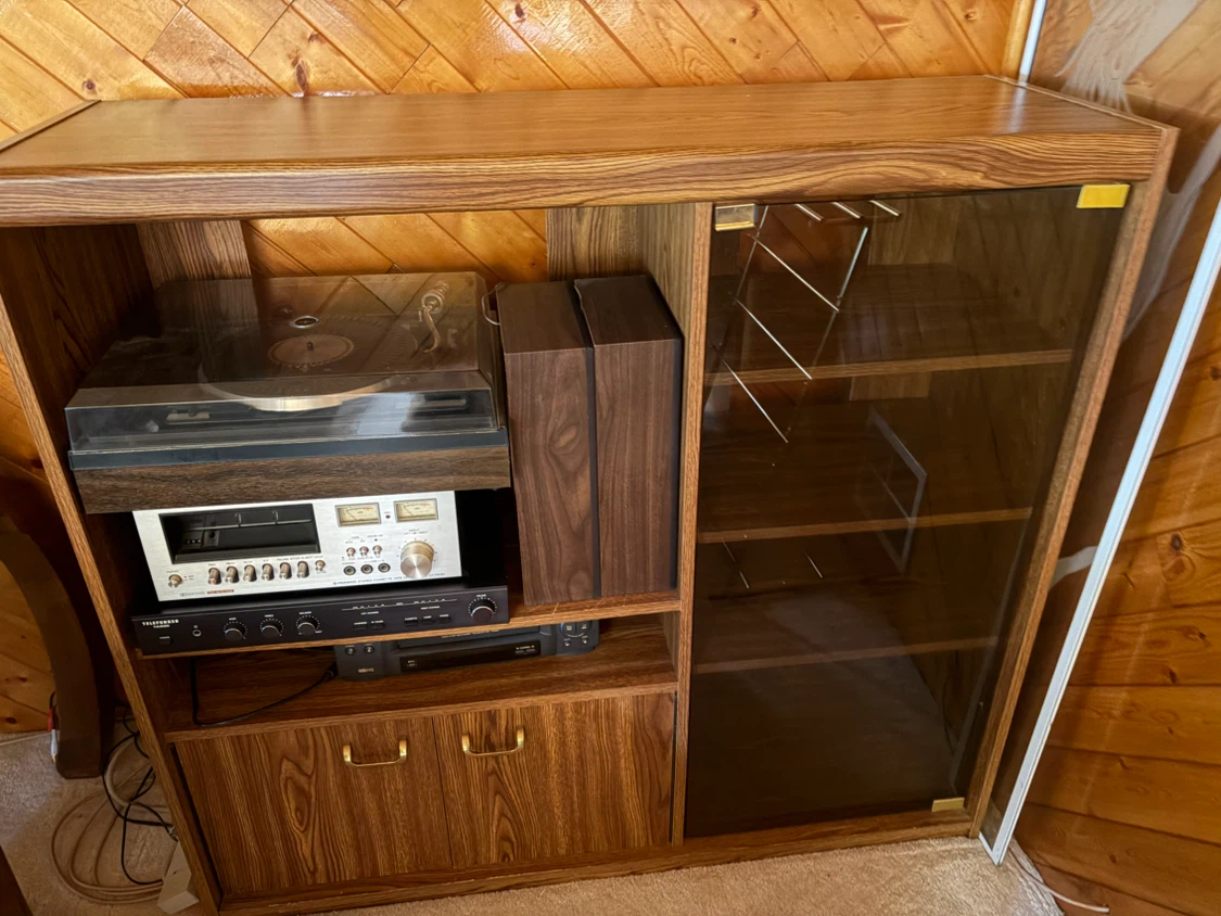 Vintage Media Console Cabinet - photo 2