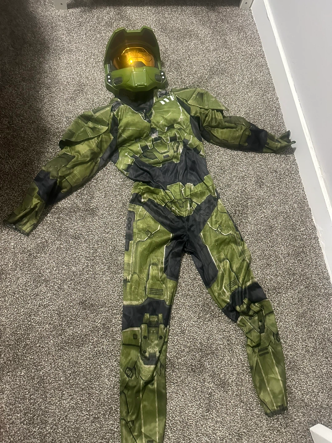 Halo Master Chief Costume with Helmet