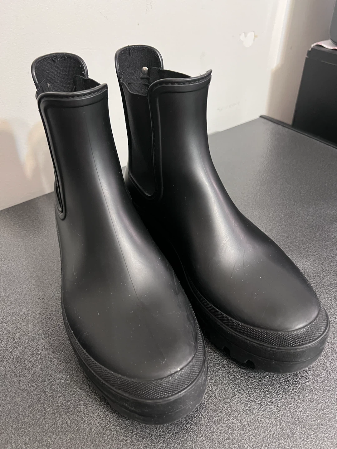 Igor Black Chelsea Rain Boots – Women’s EU 39 / US 8–8.5 - photo 2