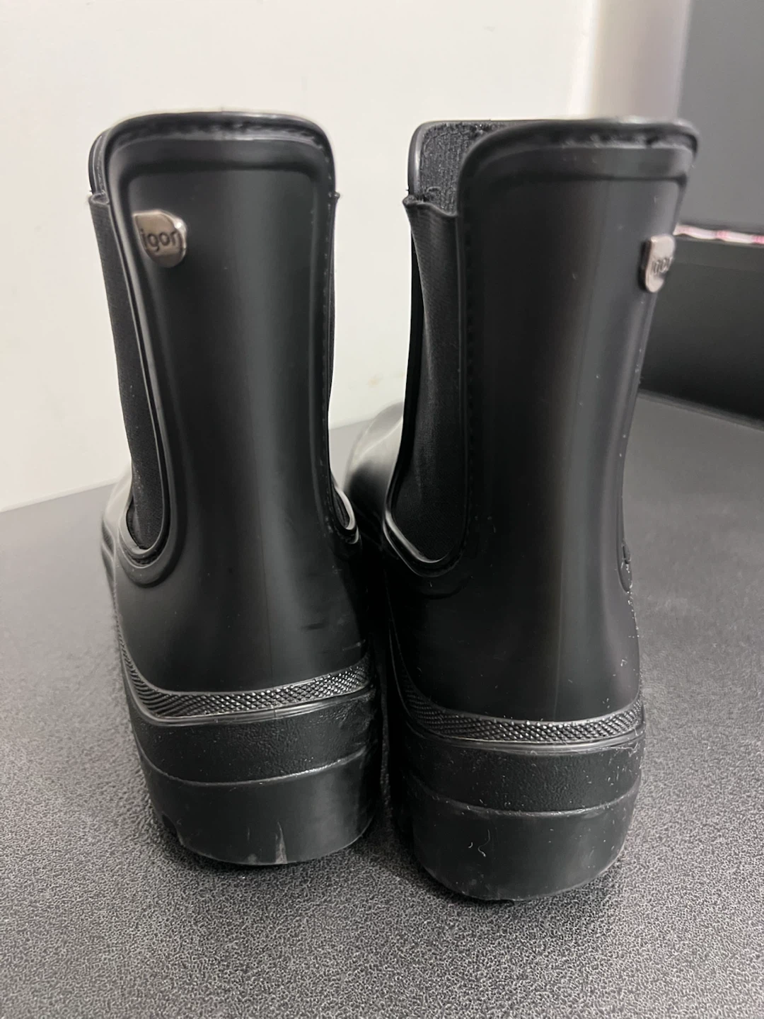 Igor Black Chelsea Rain Boots – Women’s EU 39 / US 8–8.5 - photo 4
