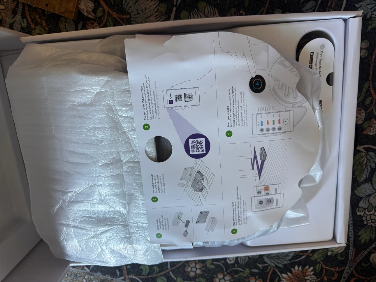 Dyson 360 Vis Nav Robot Vacuum- Open Box, Never Used - photo 4
