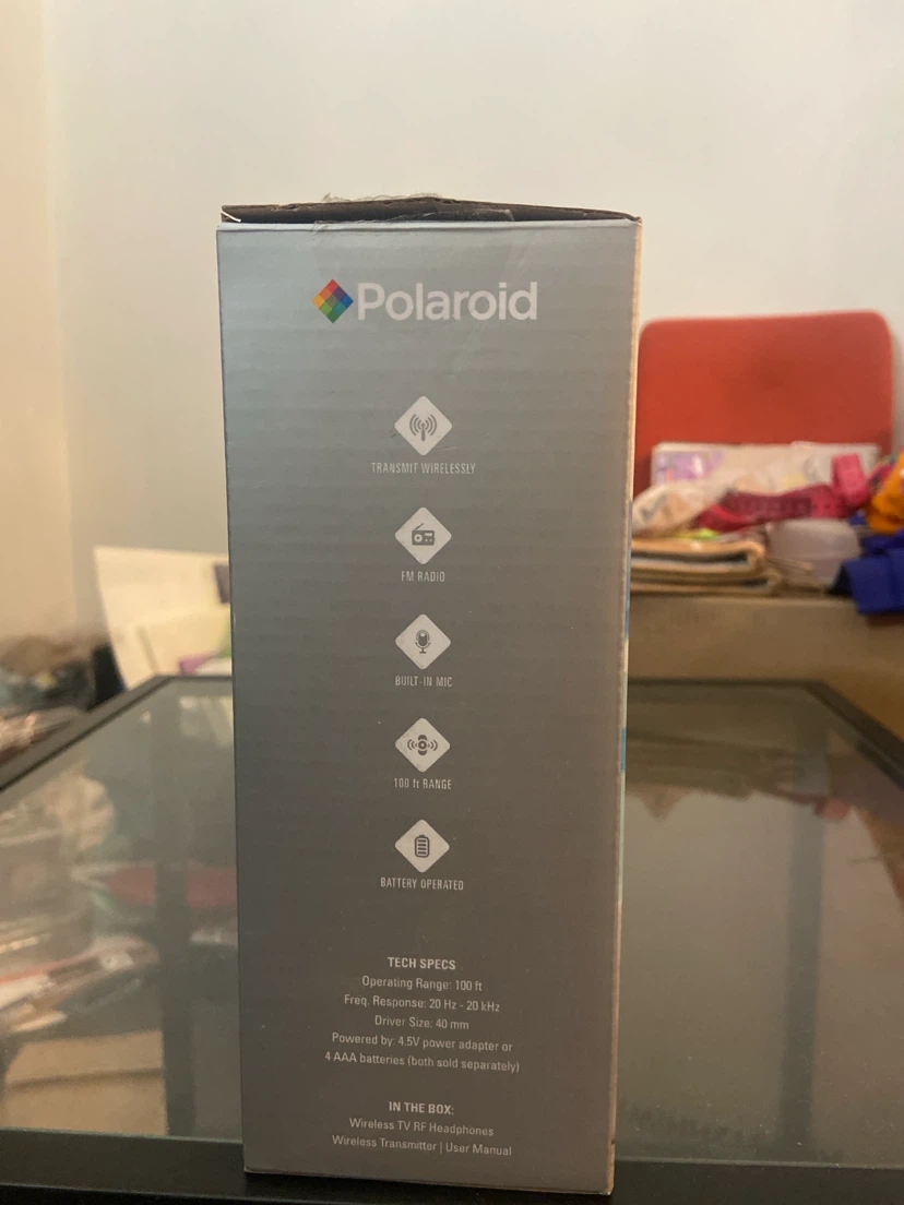 Polaroid Wireless TV Headphones - photo 3