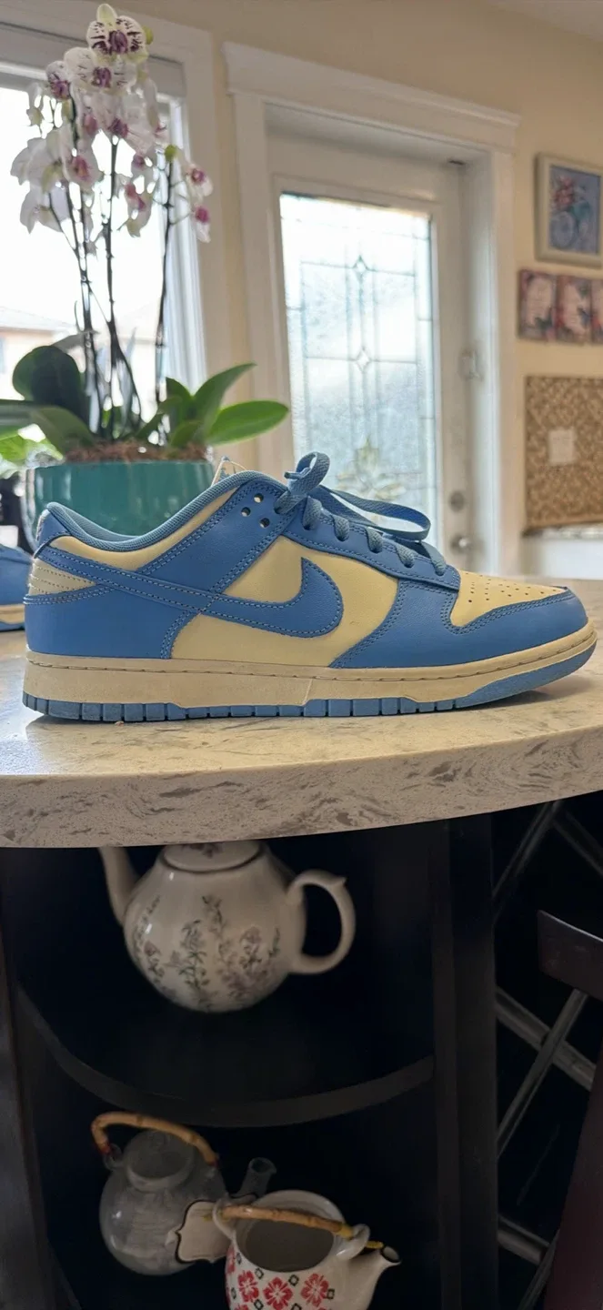 Nike Dunk retro low coconut, milk, university blue - photo 3