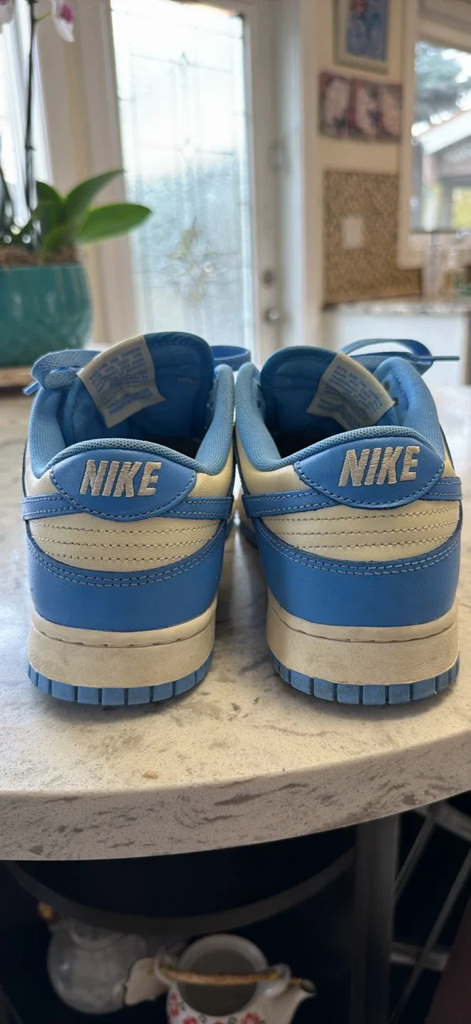 Nike Dunk retro low coconut, milk, university blue - photo 4
