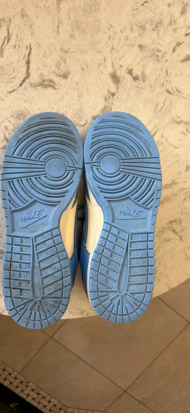 Nike Dunk retro low coconut, milk, university blue - photo 5