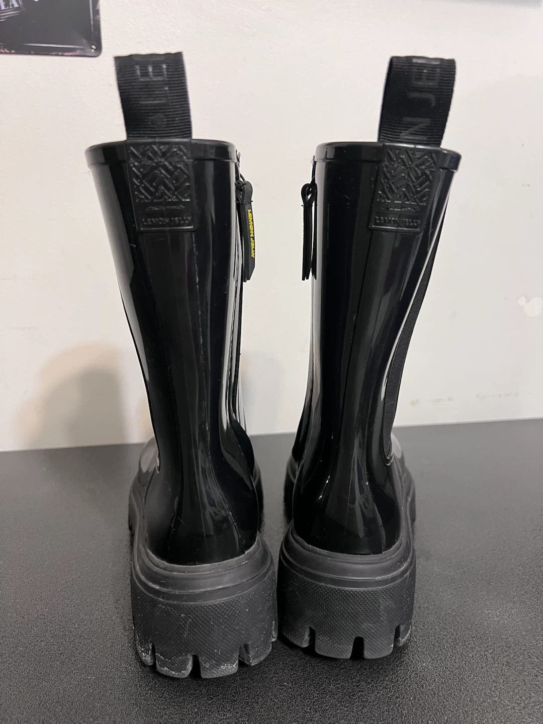 Lemon Jelly City Black Boots – Women’s Size 37 - photo 2