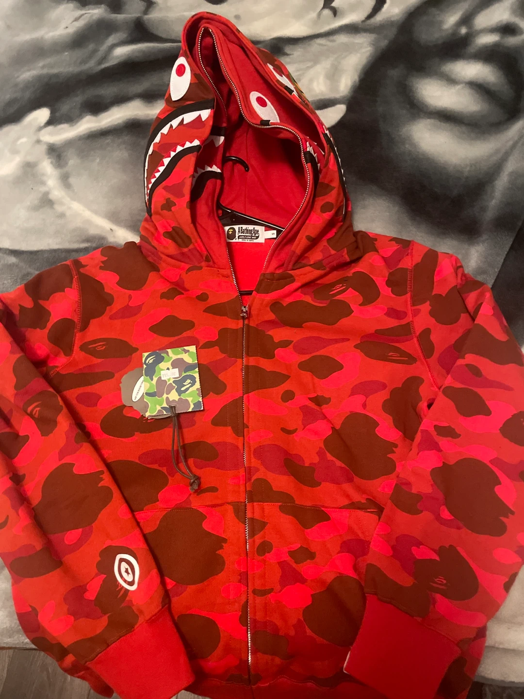 A Bathing Ape Shark Full Zip Hoodie