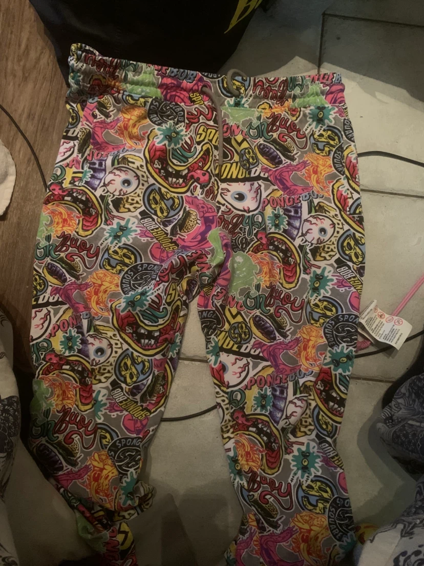 SpongeBob SquarePants Graphic Jogger Pants