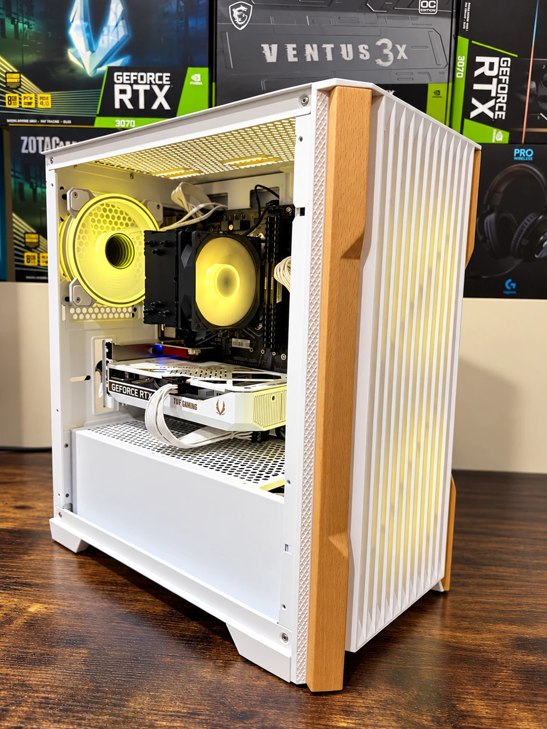 RTX 5060 WHITE OC | Ryzen 5 5600XT | 1TB SSD | RGB Gaming PC