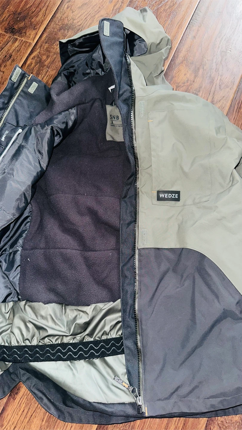 Quechua parka winter jacket 10-12 years Wedze SNB 500 snowboard - photo 3