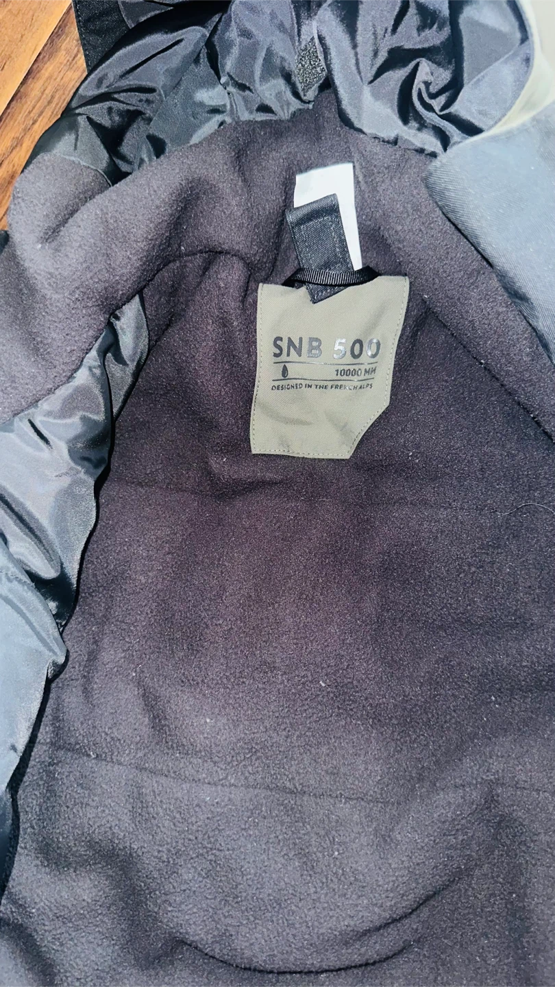 Quechua parka winter jacket 10-12 years Wedze SNB 500 snowboard - photo 4