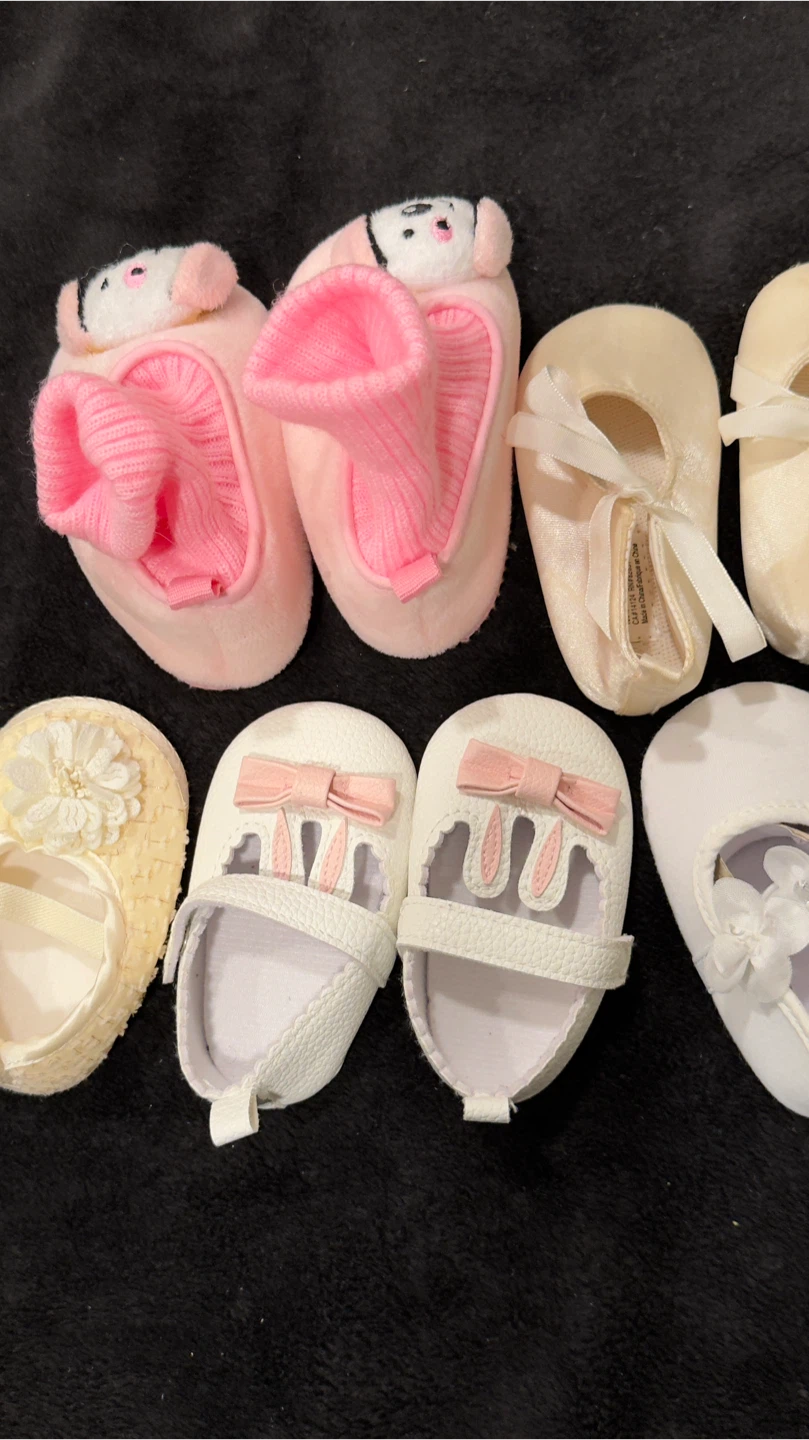 Lot of 6 Pairs of Baby Shoes - photo 2